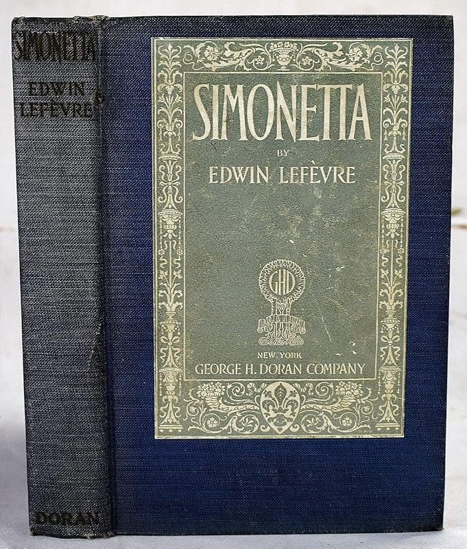 simonetta by Edwin Lefèvre