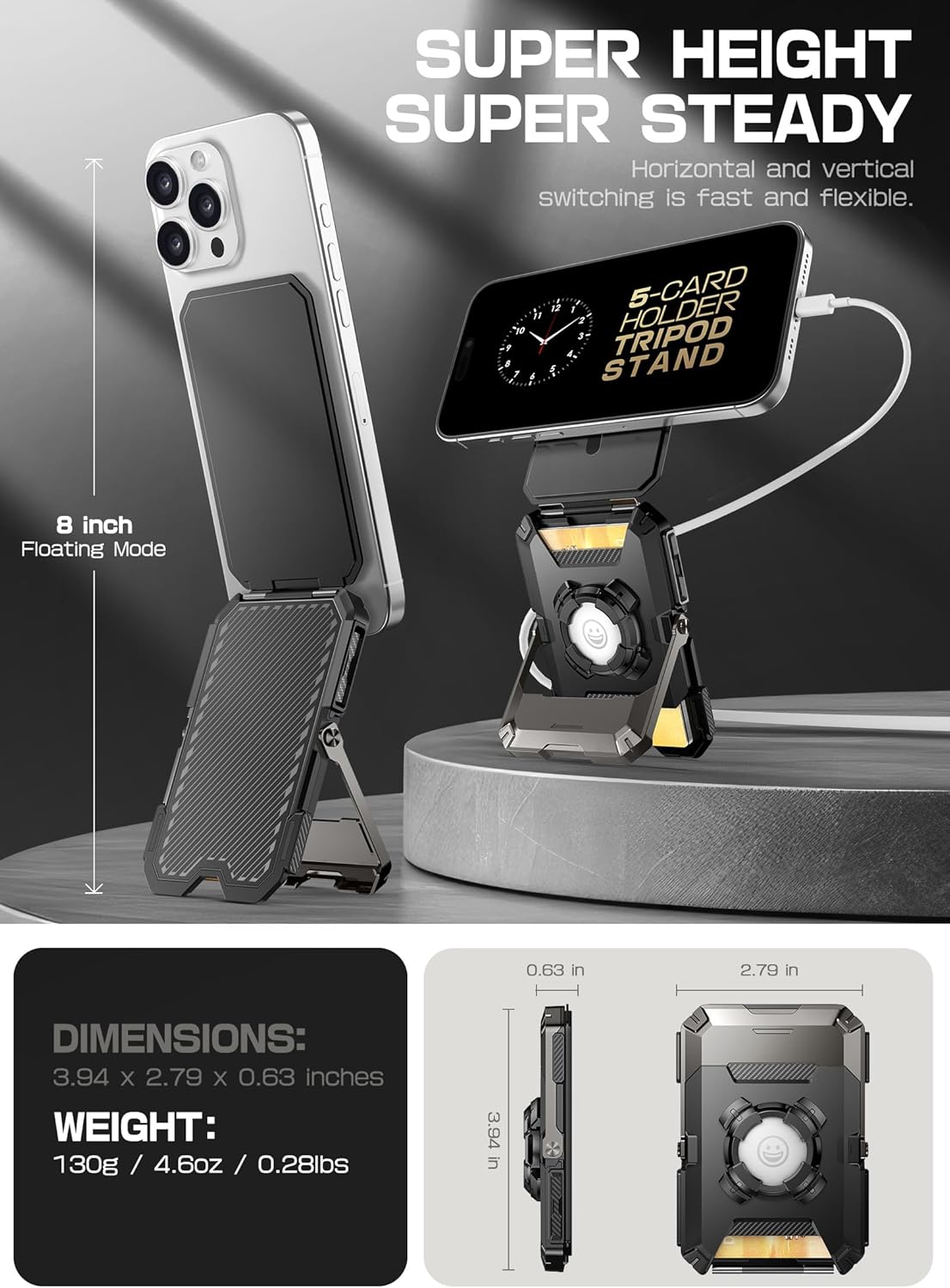 For iPhone17/16/15/14/13/12 Serie SUPCASE MagSafe Wallet W For iPhone17/16/15/14/13/12 Serie SUPCASE MagSafe Wallet W