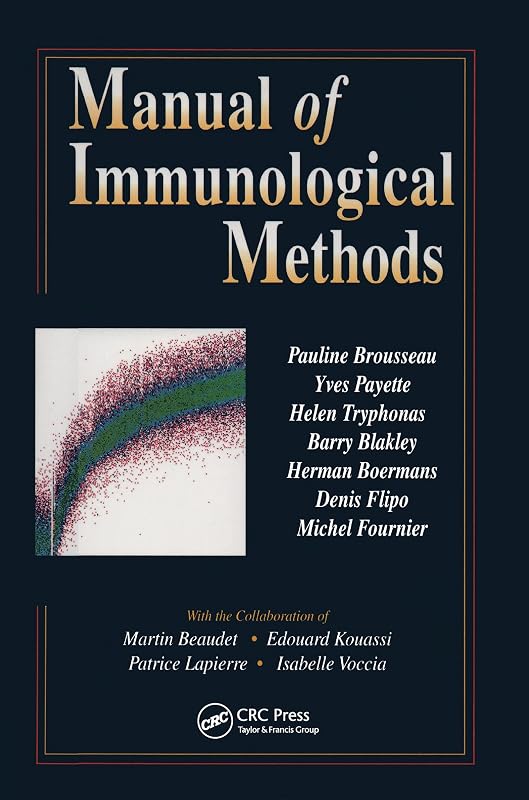 Manual of Immunological Methods (Handbooks in Pharmacology and Toxicology) by Canadian Networking