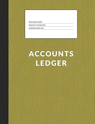 Accounts Ledger: Simple Accounts Ledger for Home or Business (Simple Accounts Ledger 8.5 x 11)
