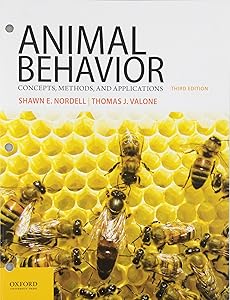 Animal Behavior: Concepts, Methods, and Applications by Shawn E. Nordell