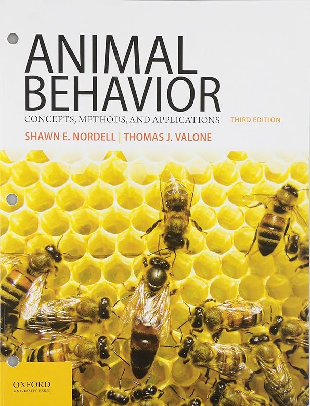 Animal Behavior: Concepts, Methods, and Applications by Shawn E. Nordell