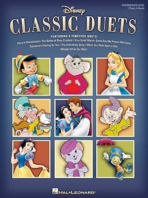 Disney Classic Duets: 1 Piano, 4 Hands