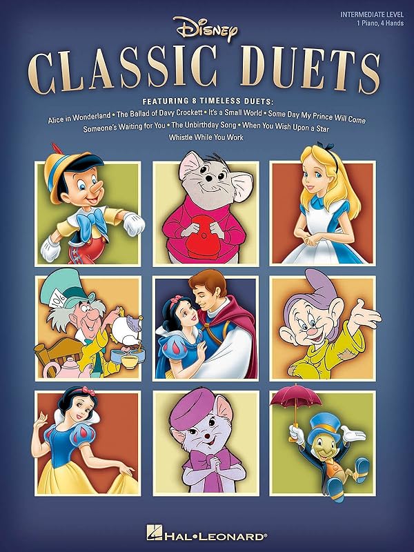 Disney Classic Duets: 1 Piano, 4 Hands by Hal Leonard Corp.