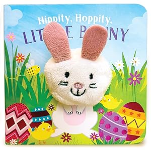 Hippity, Hoppity, Little Bunny - Finger Puppet Board Book for Easter Basket Gifts or Stuffer Ages 0-3