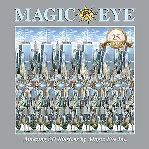 Magic Eye 25th Anniversary Book by Cheri Smith