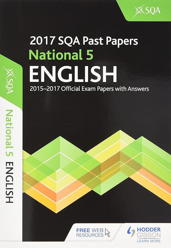 National 5 English 2017-18 SQA Past Papers with Answers by SQA