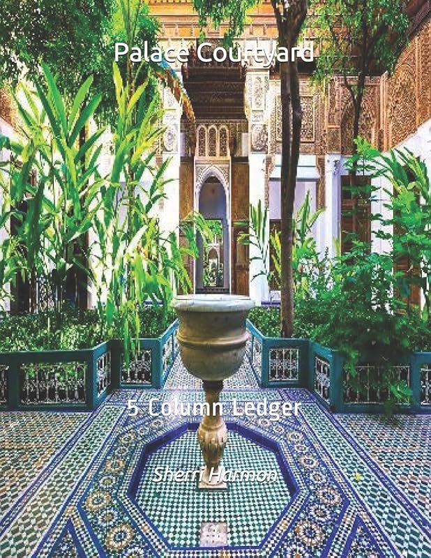 Palace Courtyard: 5 Column Ledger (Echelon Quadrant) by Sherri Lynne Harmon