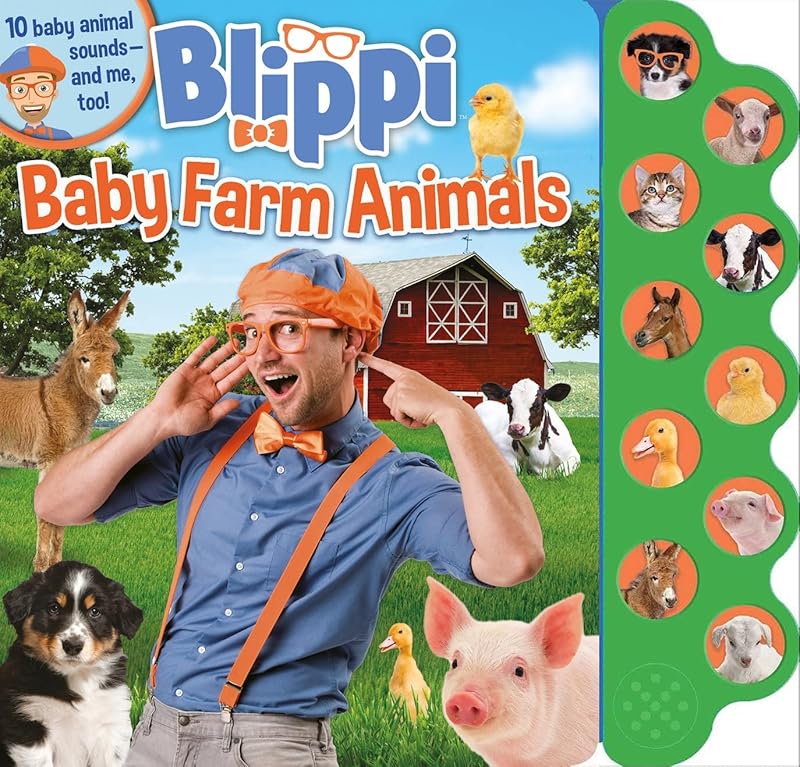 Baby Farm Animals (Blippi) by unknown author