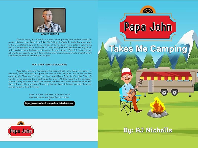 Papa John Takes Me Camping by AJ Nicholls