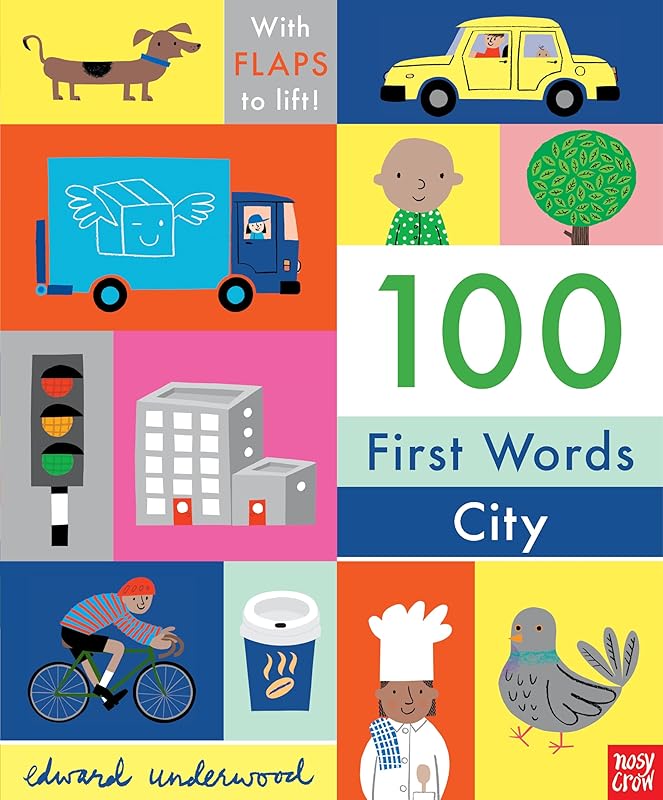 100 First Words: City: With Flaps to Lift by Edward Underwood