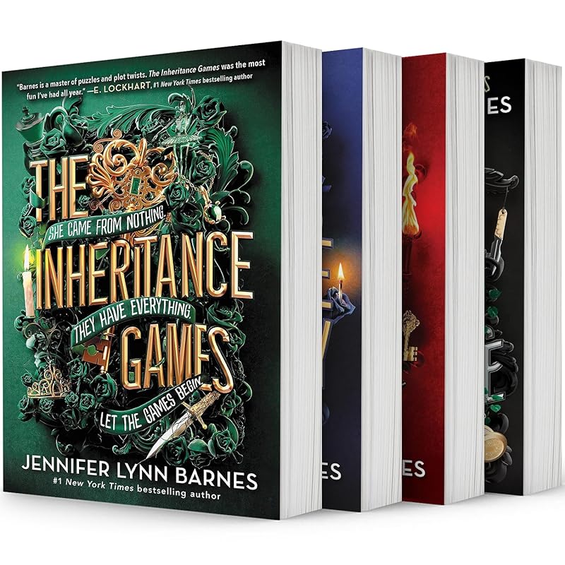 The Inheritance Games 4 books Set by Jennifer Lynn Barnes. the Inheritance Games, the Hawthorne Legacy, the Final Gambit, the Brothers Hawthorne by Jennifer Lynn Barnes