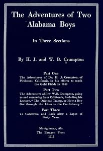 The Adventures of Two Alabama Boys by Washington Bryon Crumpton