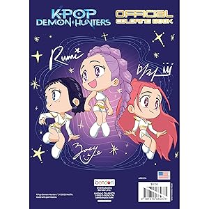 KPop Demon Hunters 40-Page Official Coloring Book | Action-Packed Coloring Book by Bendon by Bendon