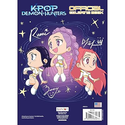 KPop Demon Hunters 40-Page Official Coloring Book | Action-Packed Coloring Book by Bendon