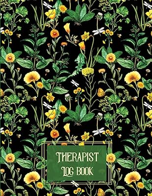 Therapist Log Book-Therapist Notebook For Clients-Record Schedule Appointment Hours Log Time Sheet-Therapist Notebook With Sections-Therapist Notebook ... Hours Log Time Sheet- Therapist Not