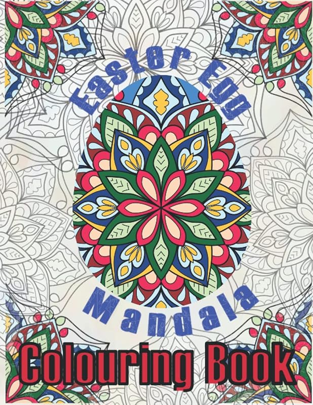 Easter Egg Mandala Colouring Book by Christine Westhead