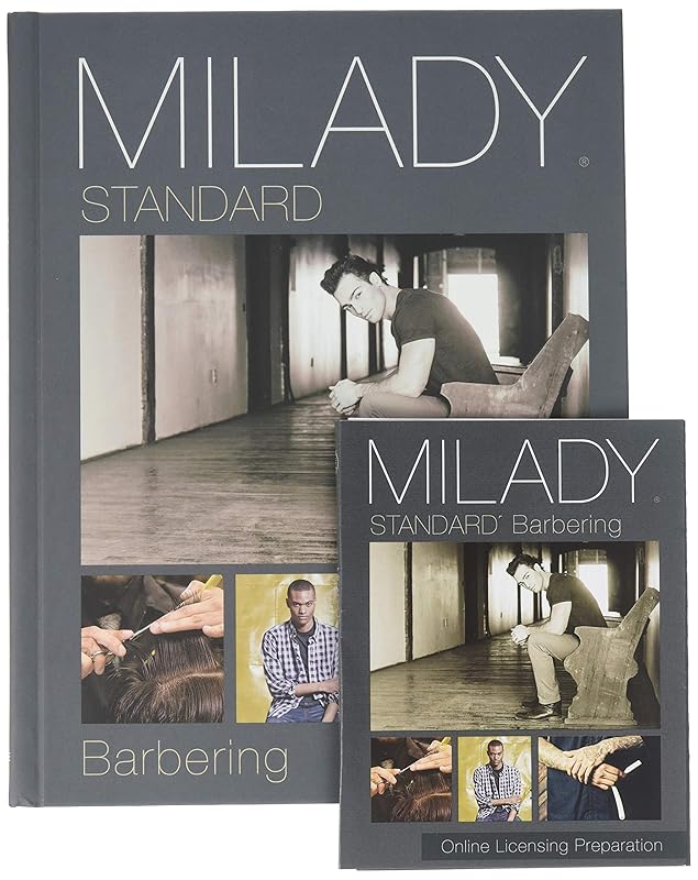 Bundle: Milady Standard Barbering, 6th + Milady Online Licensing Prep, 2 terms (12 months) Printed Access Card by Milady