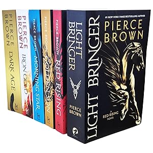 The Red Rising Series 6 Books Collection Set (Red Rising, Golden Son, Morning Star, Iron Gold, Dark Age & Light Bringer)