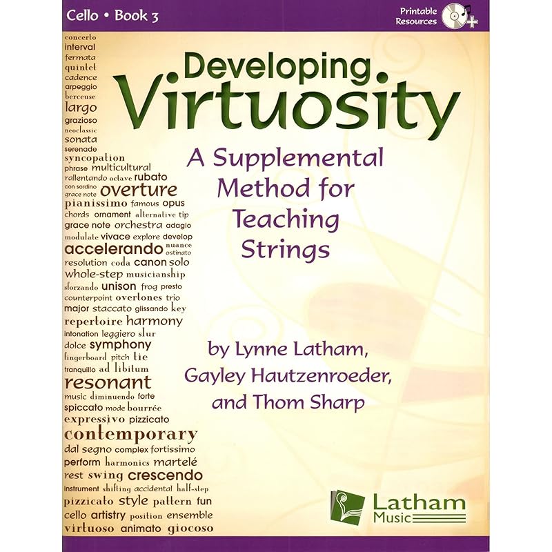 Developing Virtuosity bk. 3 - Cello by Lynne Latham