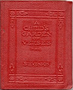 Little Luxart Library, Red Leatherette Edition - A Child's Garden of Verses