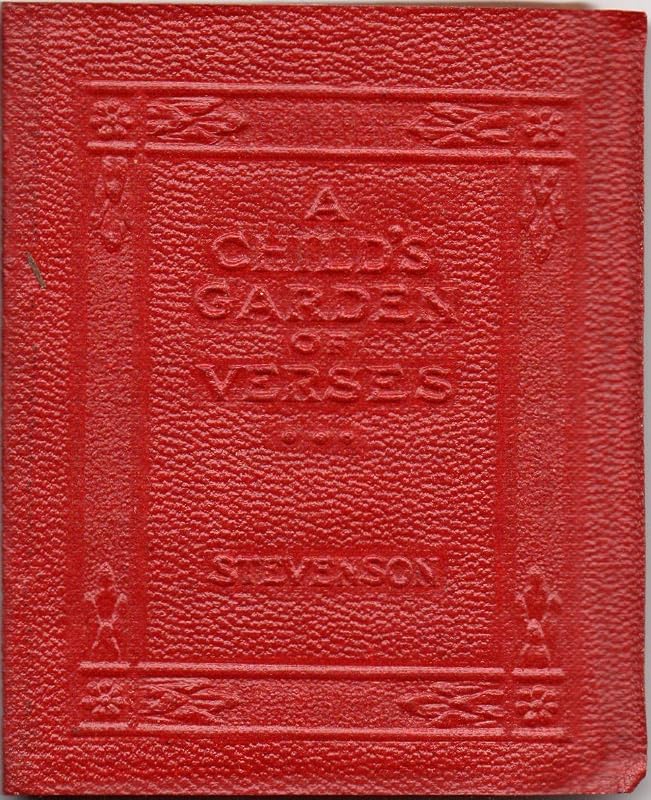 Little Luxart Library, Red Leatherette Edition - A Child's Garden of Verses by Robert Louis Stevenson