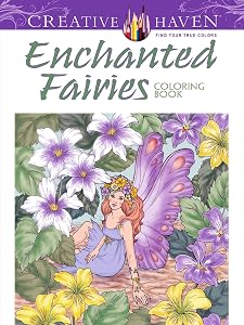 Adult Coloring Enchanted Fairies Coloring Book (Adult Coloring Books: Fantasy)
