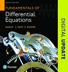 Fundamentals of Differential Equations by R. Nagle