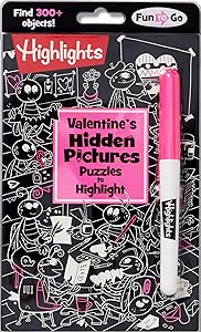 Valentine's Hidden Pictures Puzzles to Highlight: Valentines Book for Kids 6 and Up (Highlights Hidden Pictures Puzzles to Highlight Activity Books)