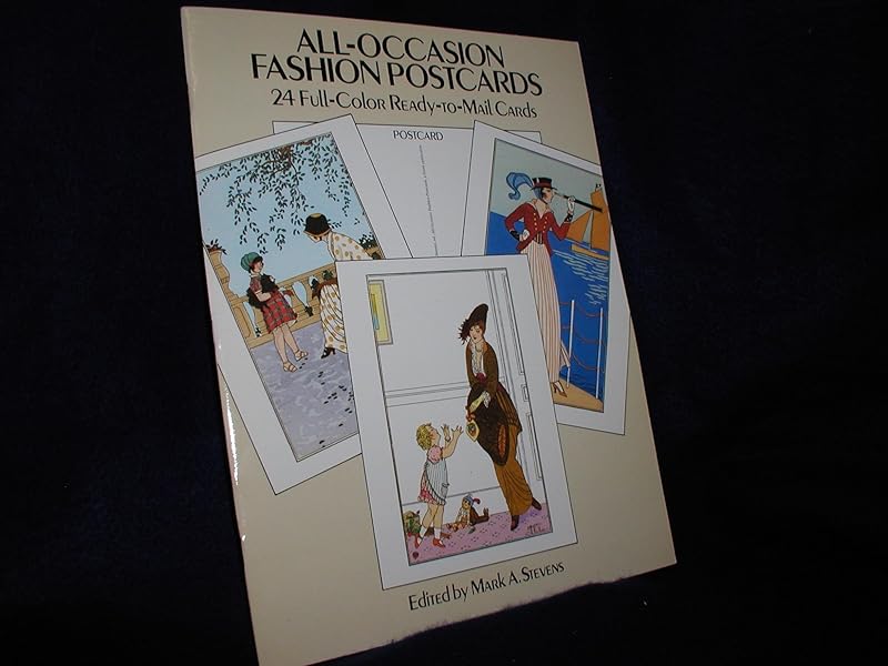 All-Occasion Fashion Postcards by Mark Stevens