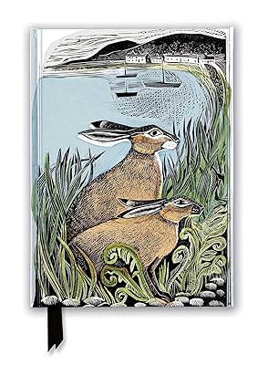Angela Harding: Rathlin Hares (Foiled Journal) (Flame Tree Notebooks)
