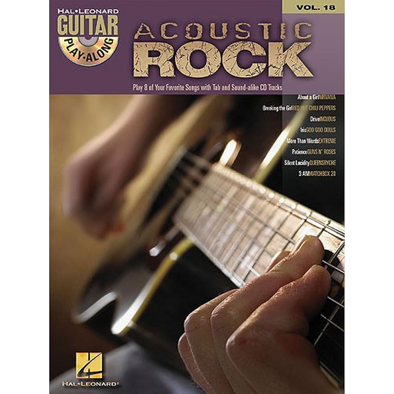 Acoustic Rock: Guitar Play-Along Volume 18 by Various