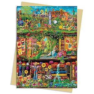 Aimee Stewart: Garden Bookshelves Greeting Card Pack: Pack of 6 (Greeting Cards) by Flame Tree Studio