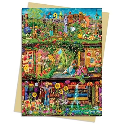 Aimee Stewart: Garden Bookshelves Greeting Card Pack: Pack of 6 (Greeting Cards)