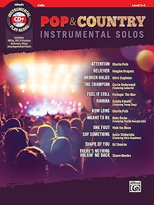 Pop & Country Instrumental Solos for Strings: Book & CD (Instrumental Solos Series)