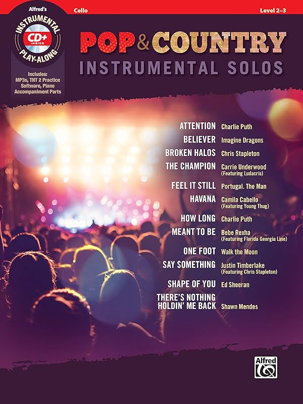 Pop & Country Instrumental Solos for Strings: Book & CD (Instrumental Solos Series) by Bill Galliford