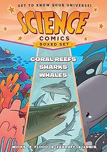 Science Comics Boxed Set: Coral Reefs, Sharks, and Whales by Maris Wicks