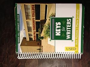 Keys for Writers: sixth Edition (Custom Edition for Bunker Hill Community College)