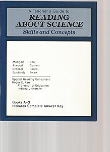 A teacher's guide to Reading about science: Skills and concepts by John F Mongillo