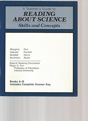 A teacher's guide to Reading about science: Skills and concepts