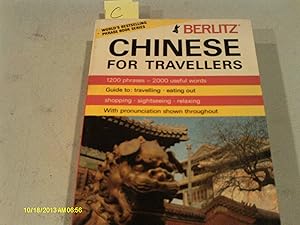 Chinese for Travellers (Chinese and English Edition) by Staff of Berlitz Guides