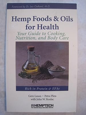 Hemp Foods and Oils for Health