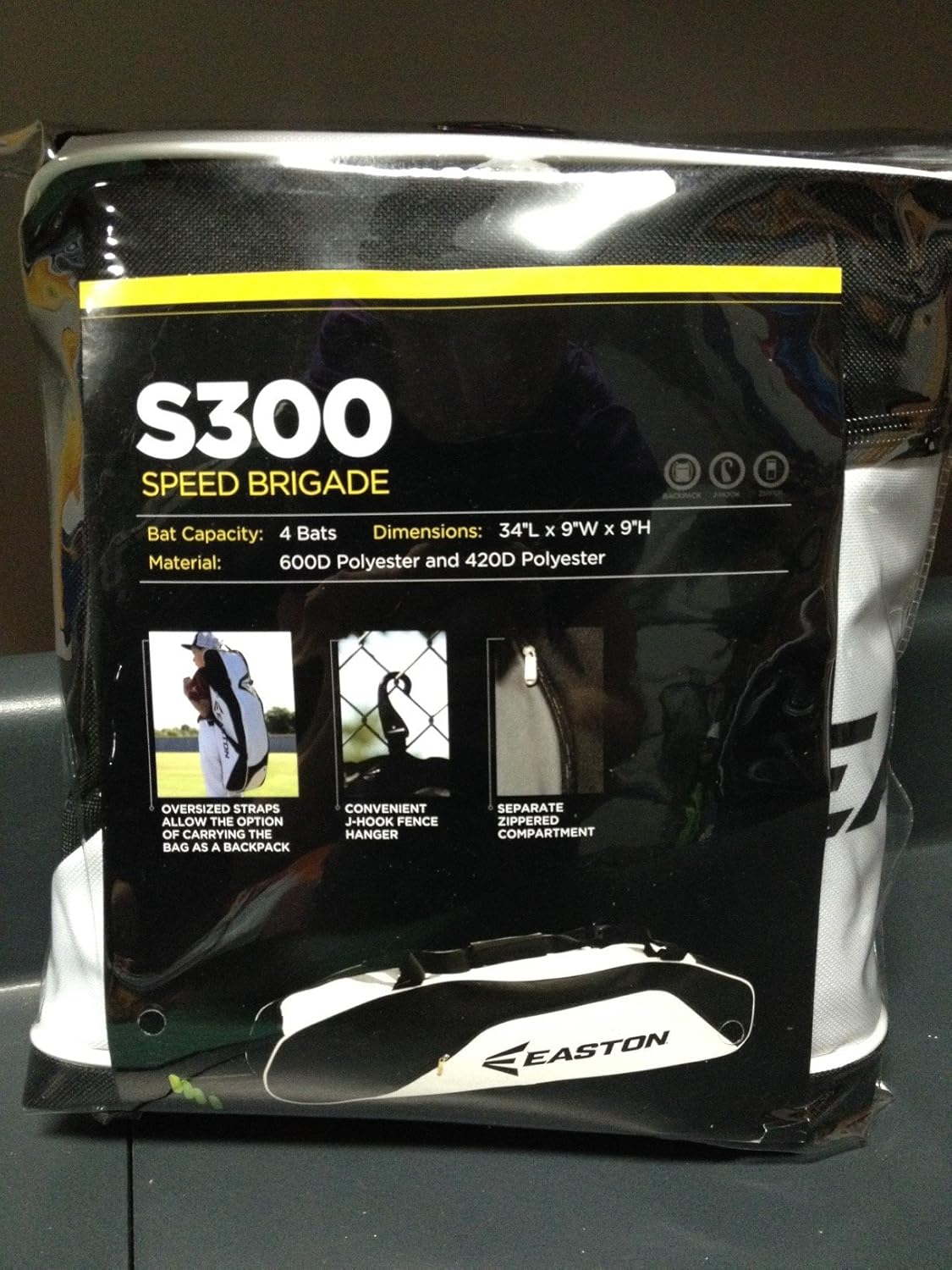 

Easton S300 Speed Brigade Baseball & Softball Bat Bag