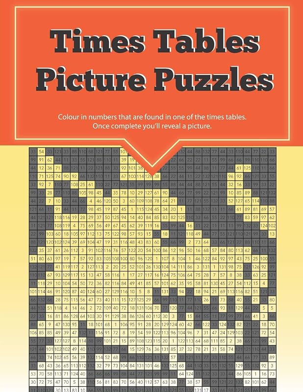 Times Tables Picture Puzzles: ...the fun way to practice your multiplication skills by Clarity Media