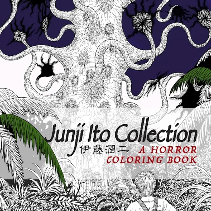 Junji Ito Collection: A Horror Coloring Book by Junji Ito