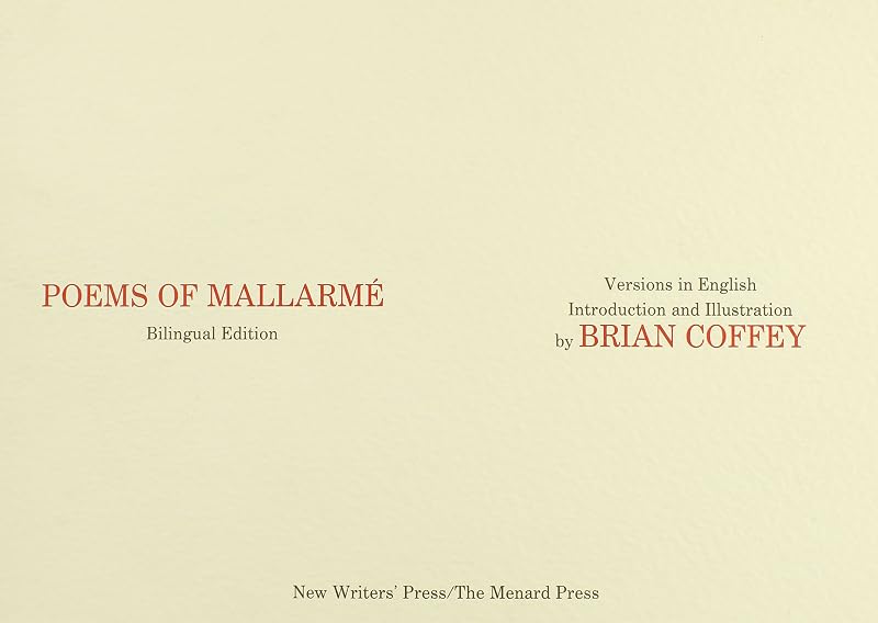 Poems of Mallarme: Bilingual Edition by Stephane Mallarme