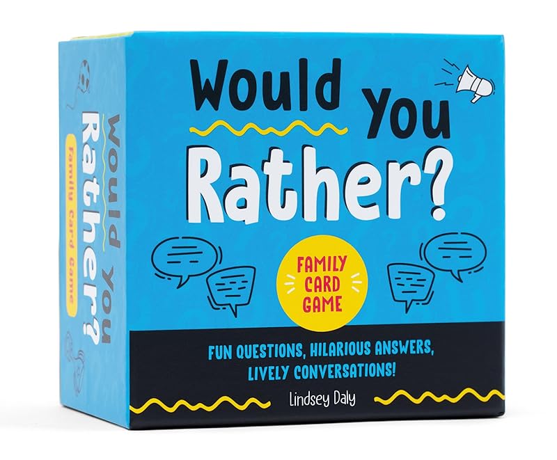 Would You Rather? Family Card Game: Fun Questions, Hilarious Answers, Lively Conversations! by Lindsey Daly