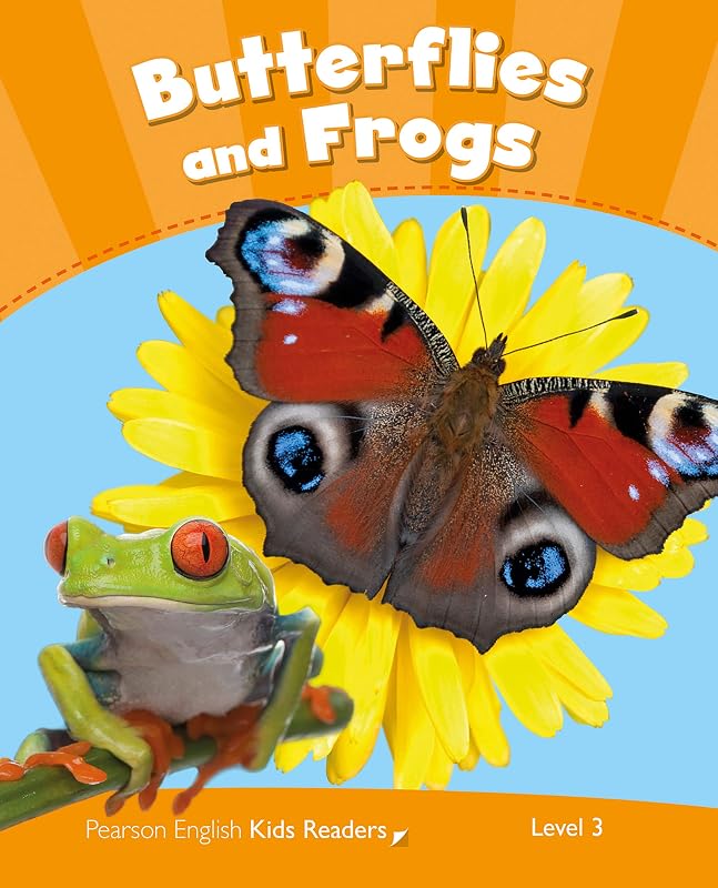 Level 3: Butterflies and Frogs AmE KPF with Integrated Audio (Pearson English Kids Readers) by Rachel Wilson