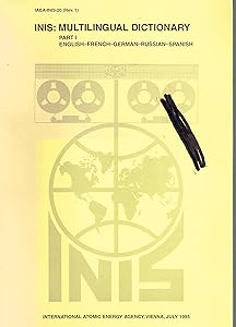 Inis: Multilingual Dictionary : English-French-German-Russian-Spanish (I N I S REFERENCE SERIES) (English, French, German, Spanish and Russian Edition)