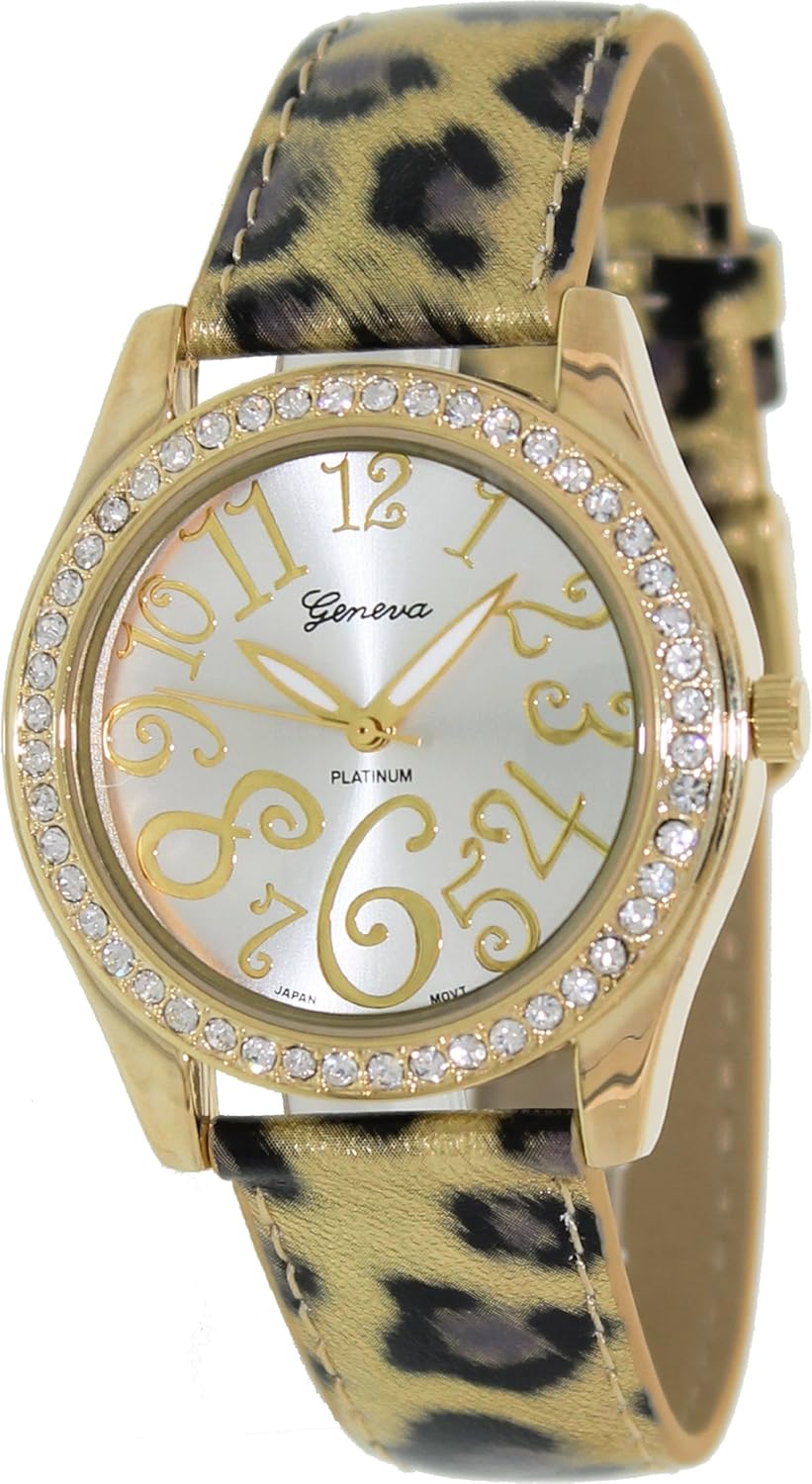 geneva platinum 3376.gold damen uhr